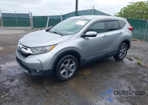 2018 Honda Cr-V Ex-L/Ex-L Navi from USA, damaged, VIN 2HKRW2H86JH603079